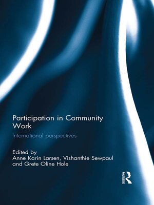 cover image of Participation in Community Work